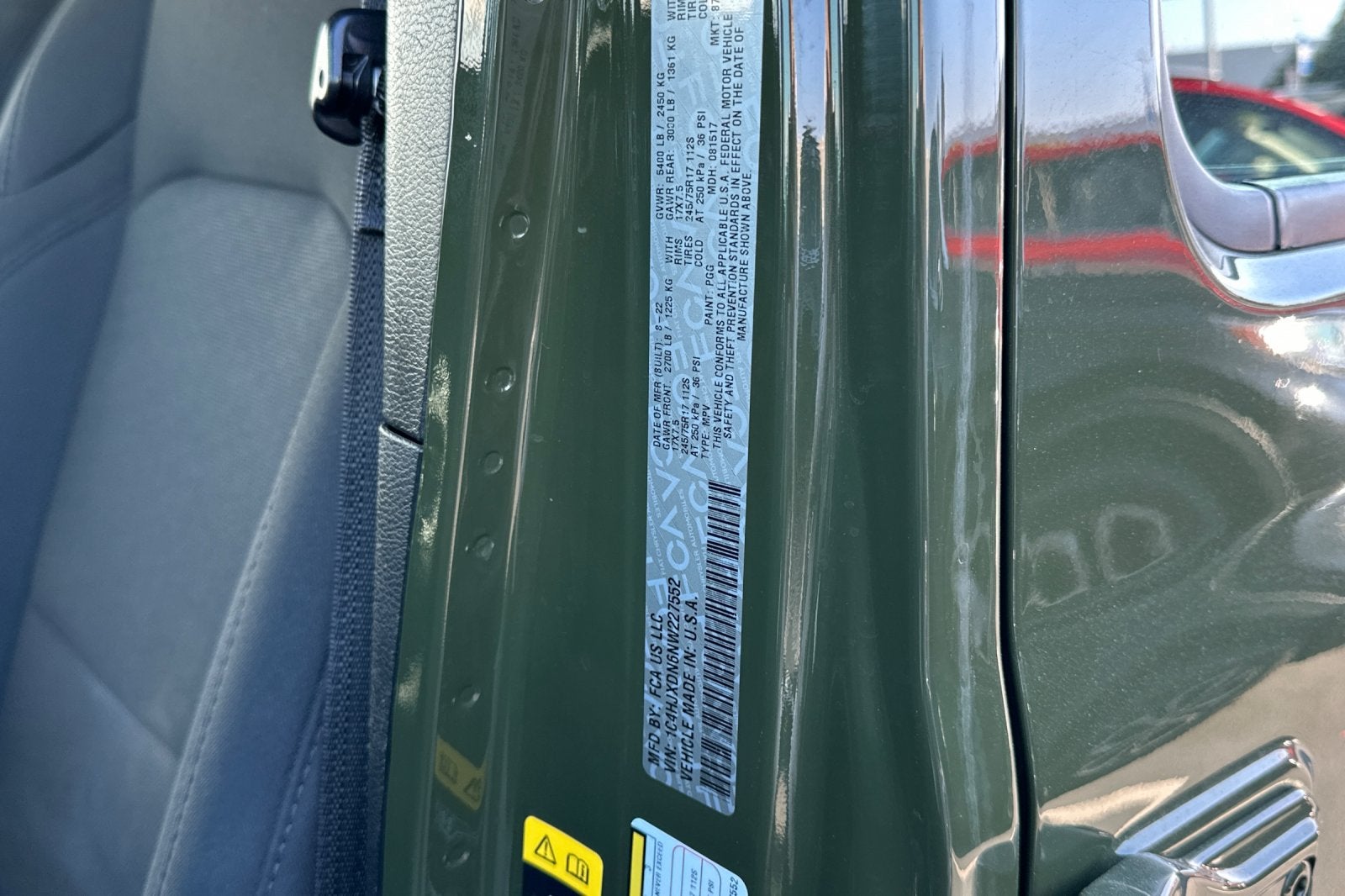 2022 Jeep Wrangler Unlimited Sport