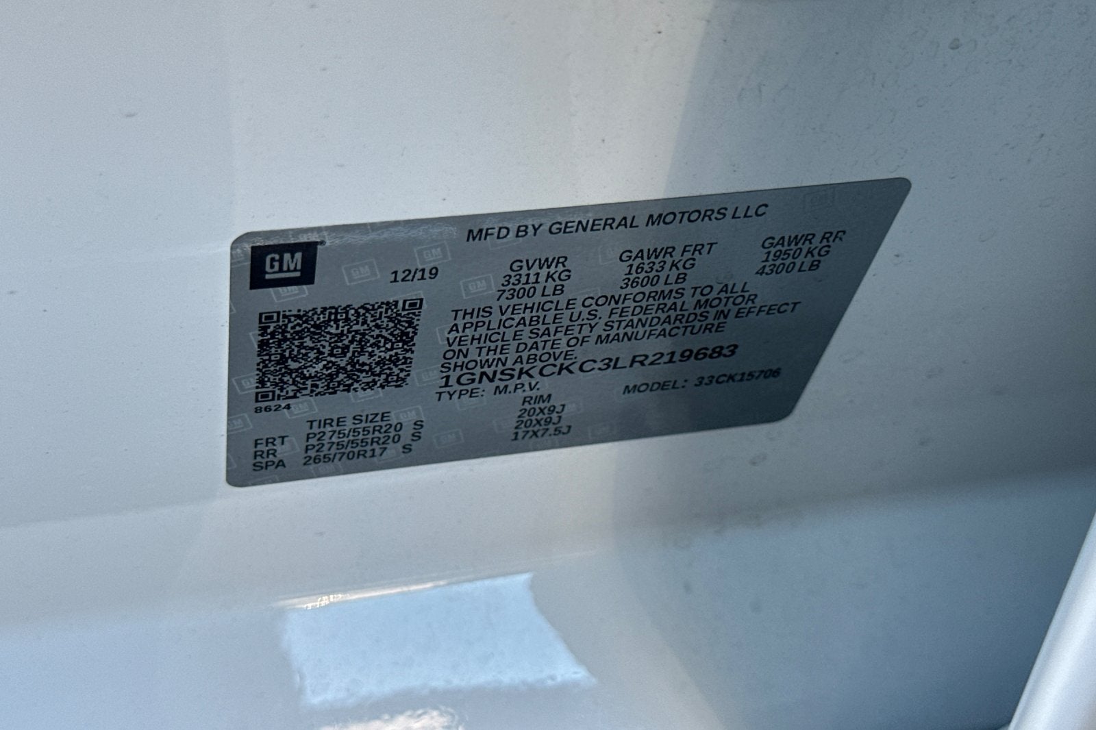 2020 Chevrolet Tahoe Premier
