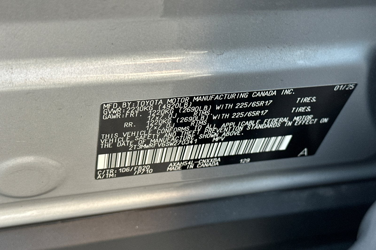 2025 Toyota RAV4 Hybrid LE