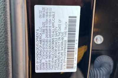 2023 Honda Ridgeline Black Edition