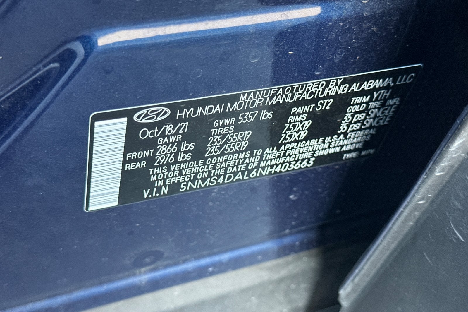 2022 Hyundai SANTA FE Limited