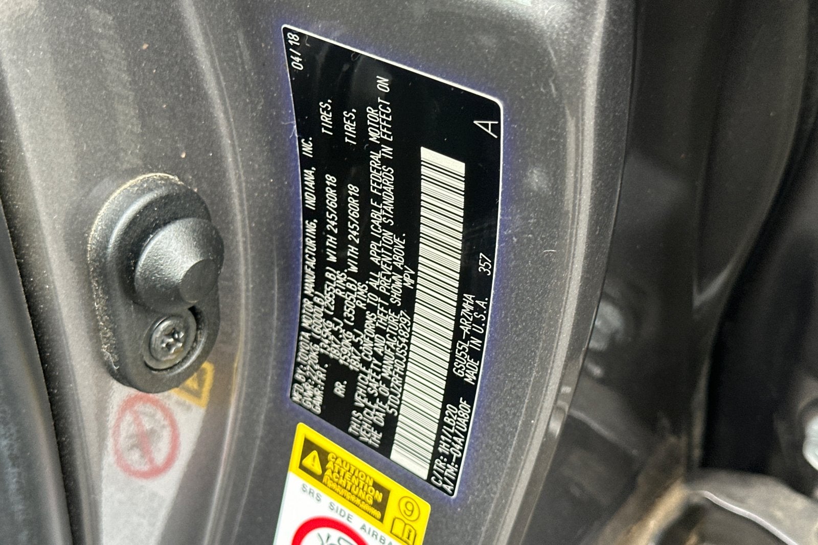 2018 Toyota Highlander SE