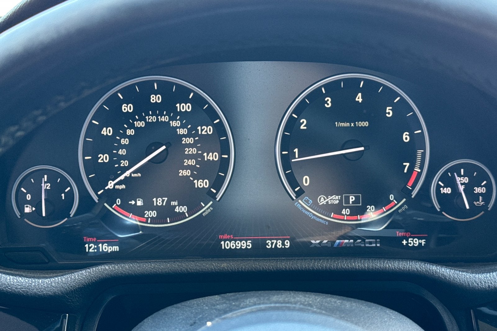 2017 BMW X4 M40i