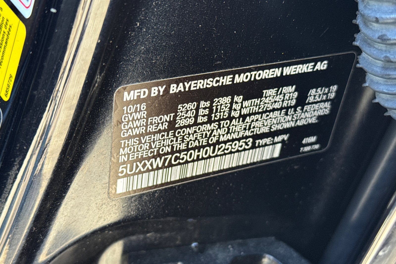 2017 BMW X4 M40i