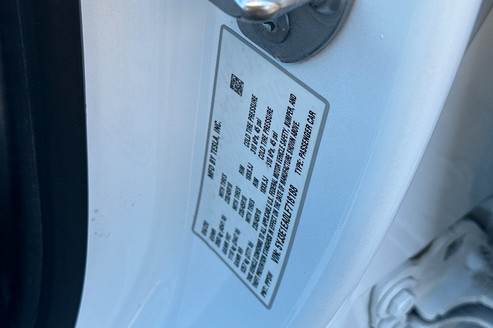 2020 Tesla Model 3 Standard
