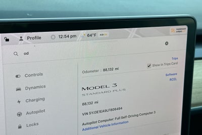 2020 Tesla Model 3 Standard Range Plus