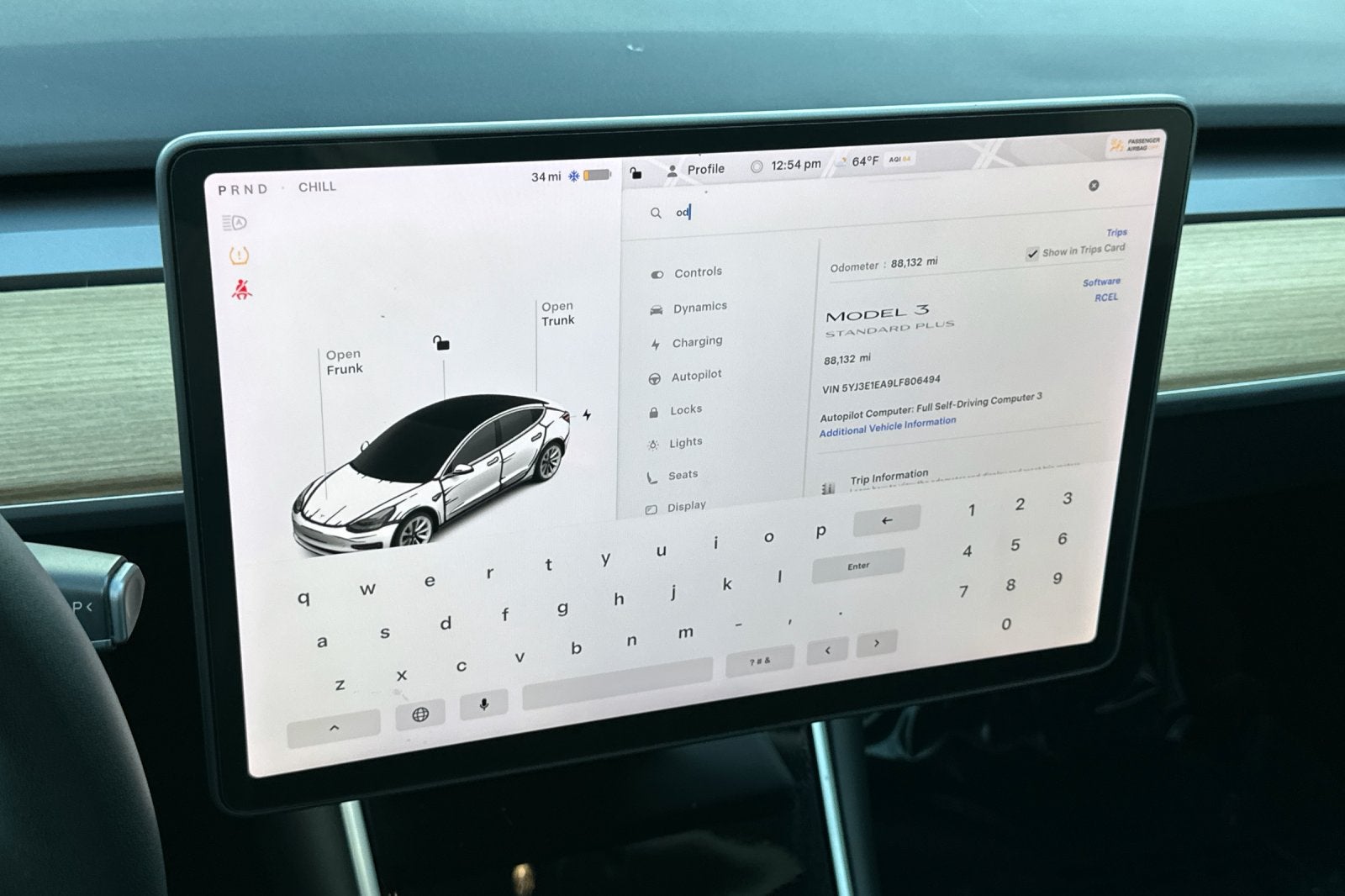 2020 Tesla Model 3 Standard Range Plus