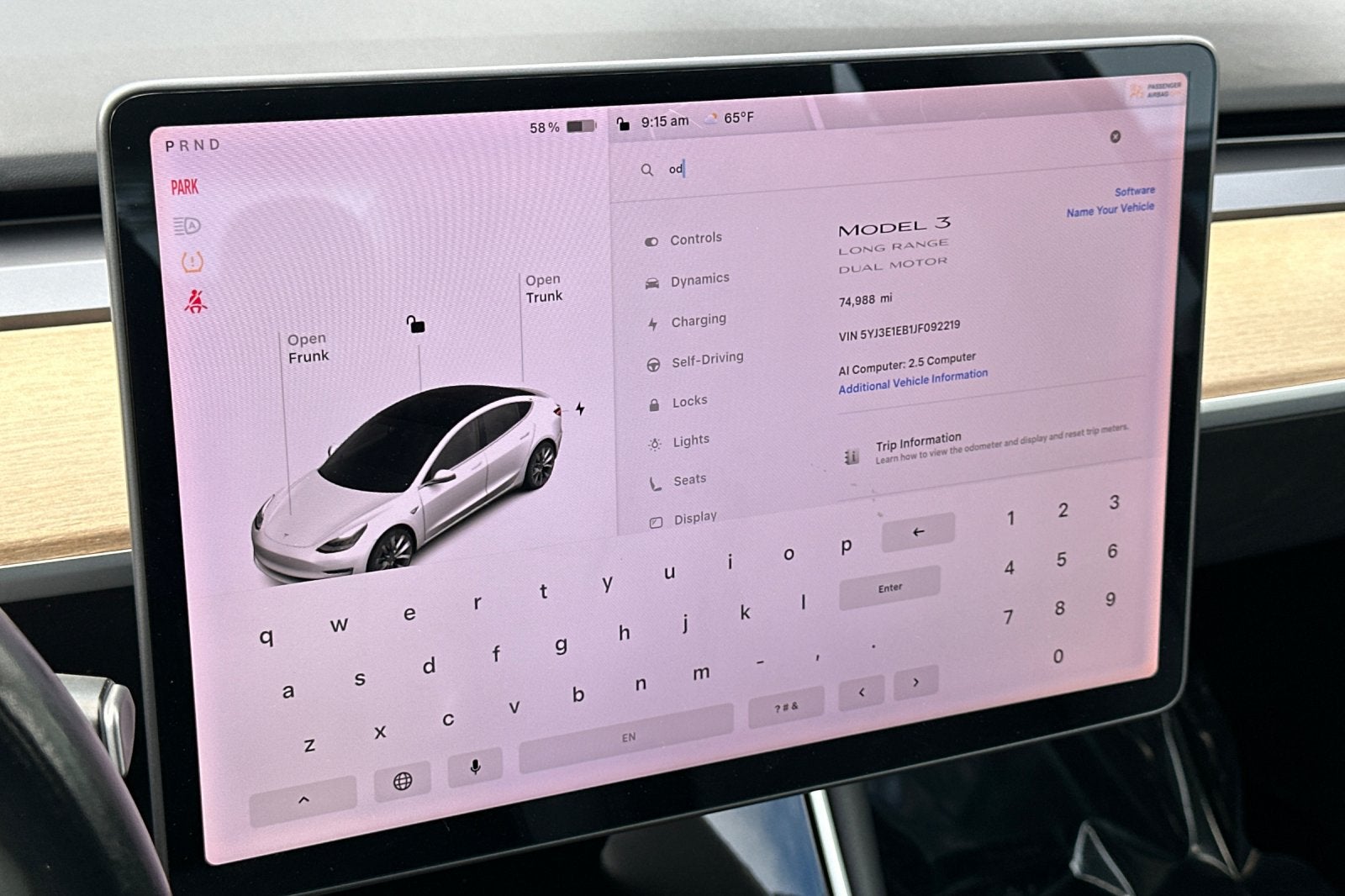2018 Tesla Model 3 Long Range