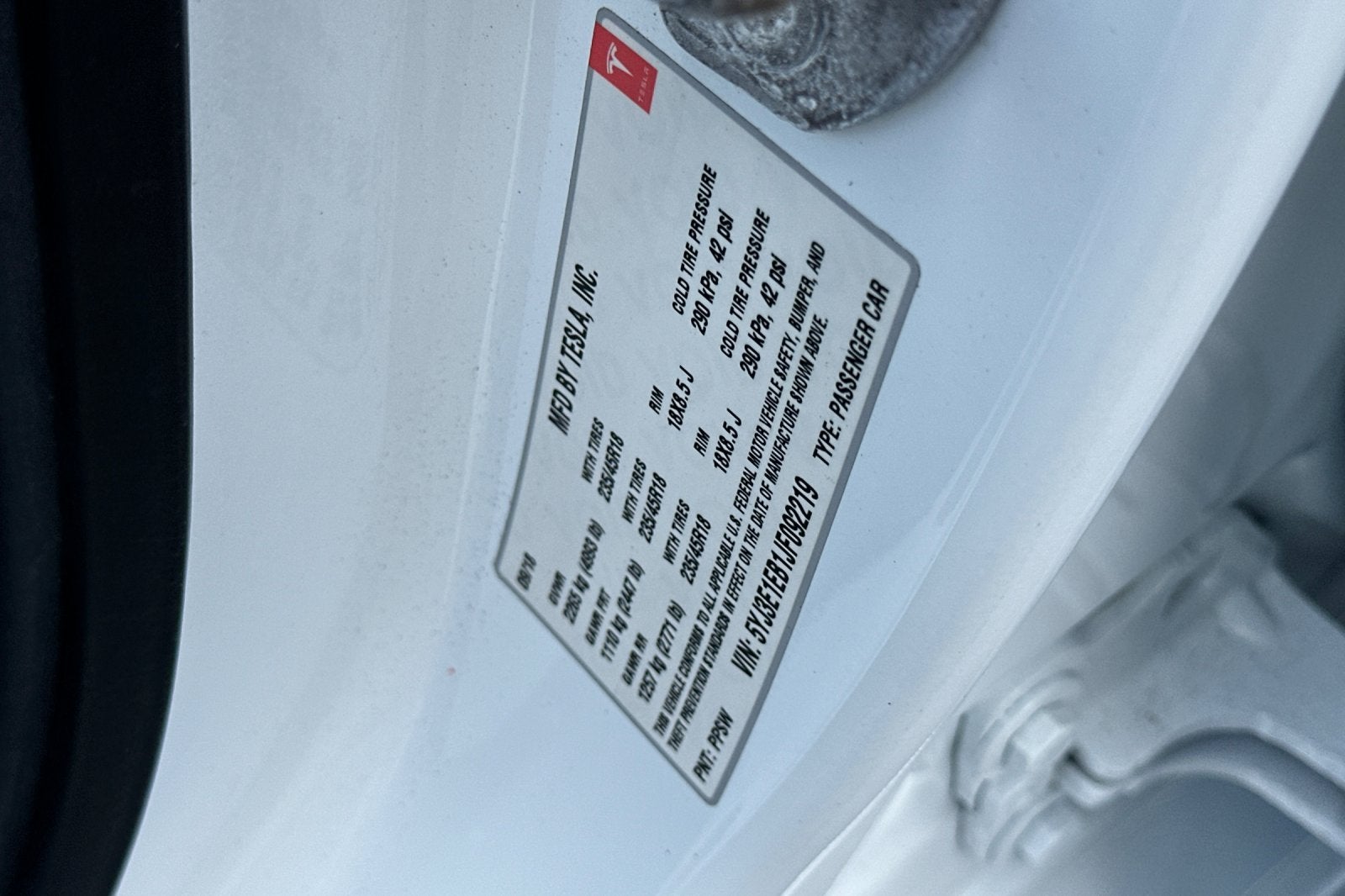 2018 Tesla Model 3 Long Range