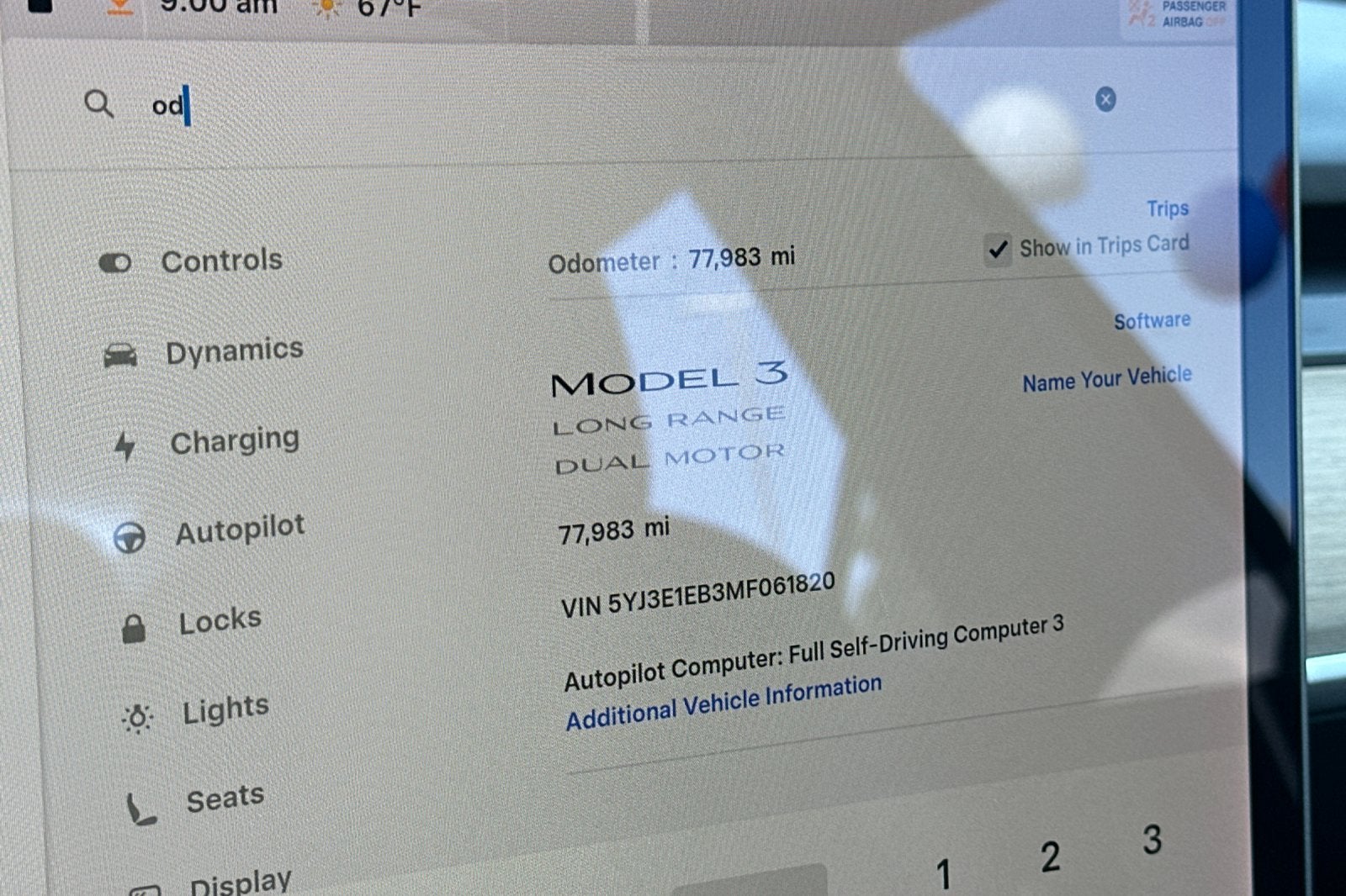 2021 Tesla Model 3 Long Range