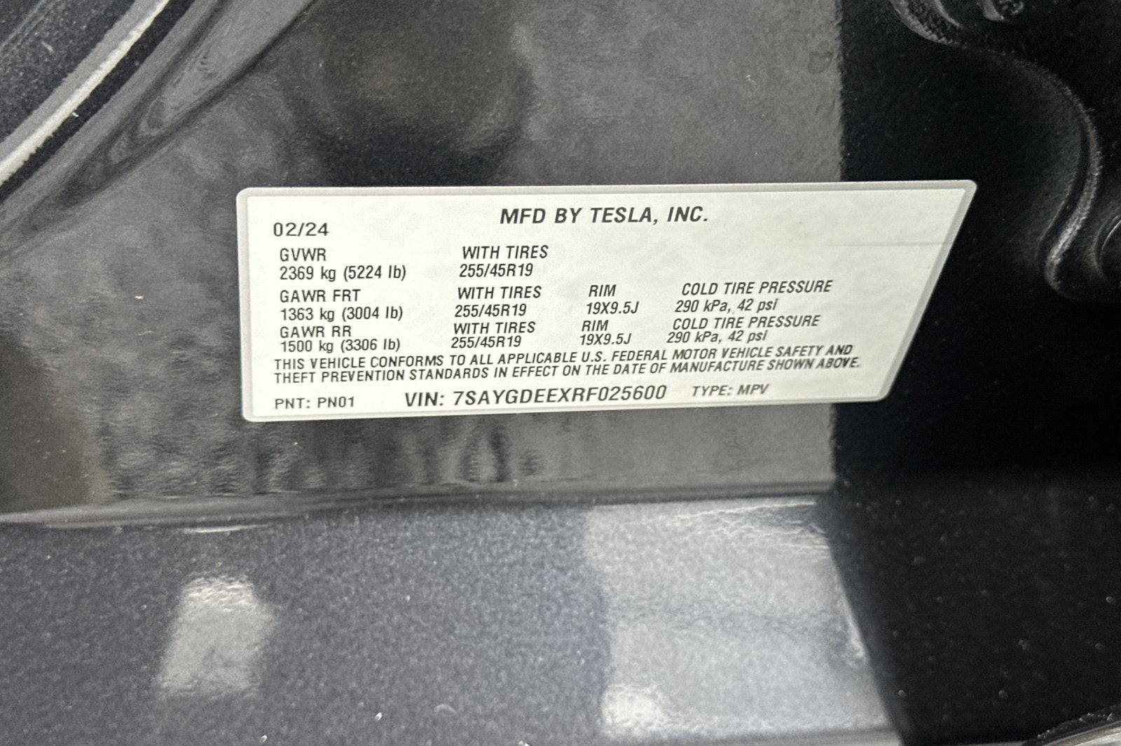 2024 Tesla Model Y Long Range