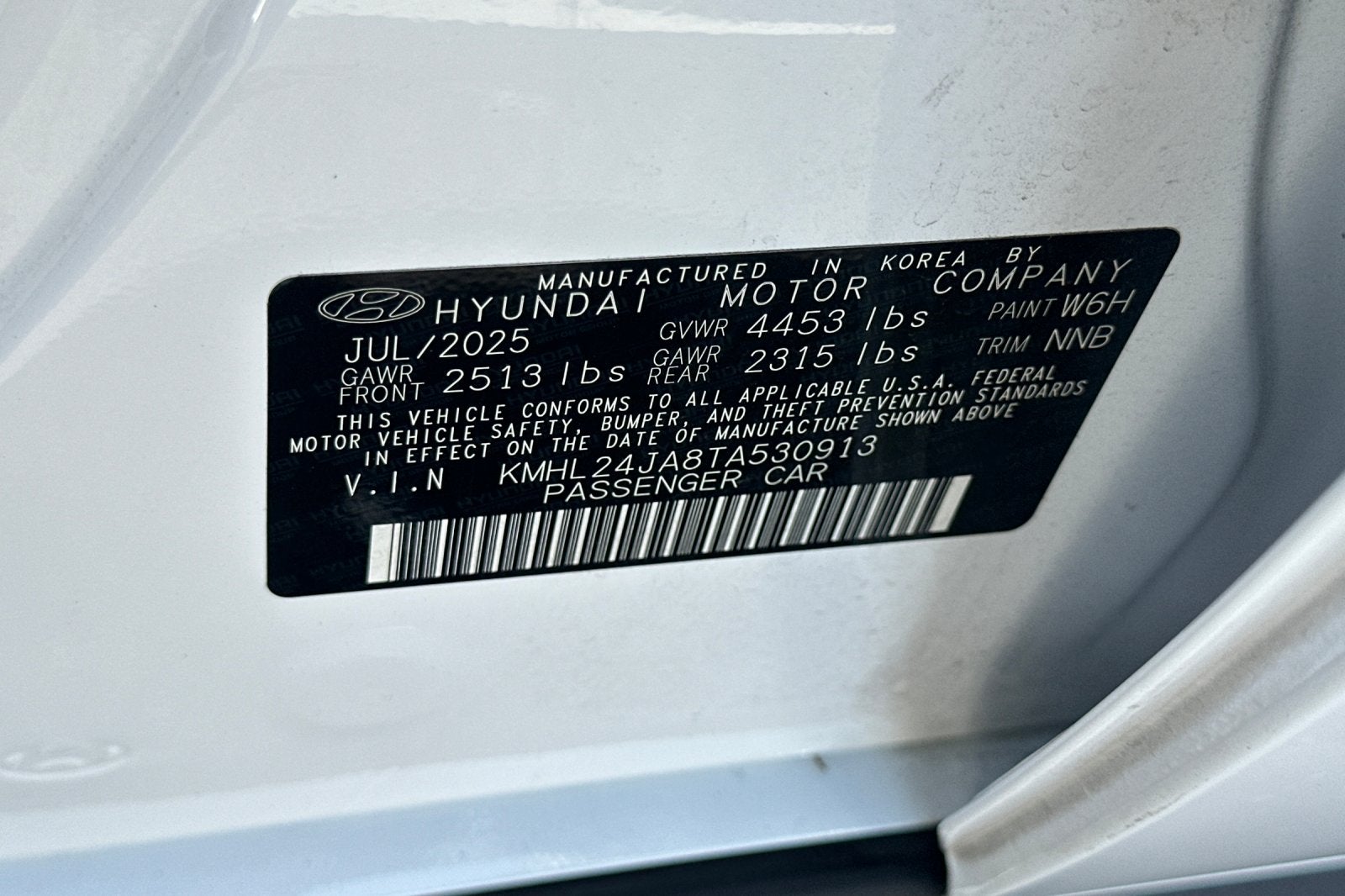 2026 Hyundai SONATA SE