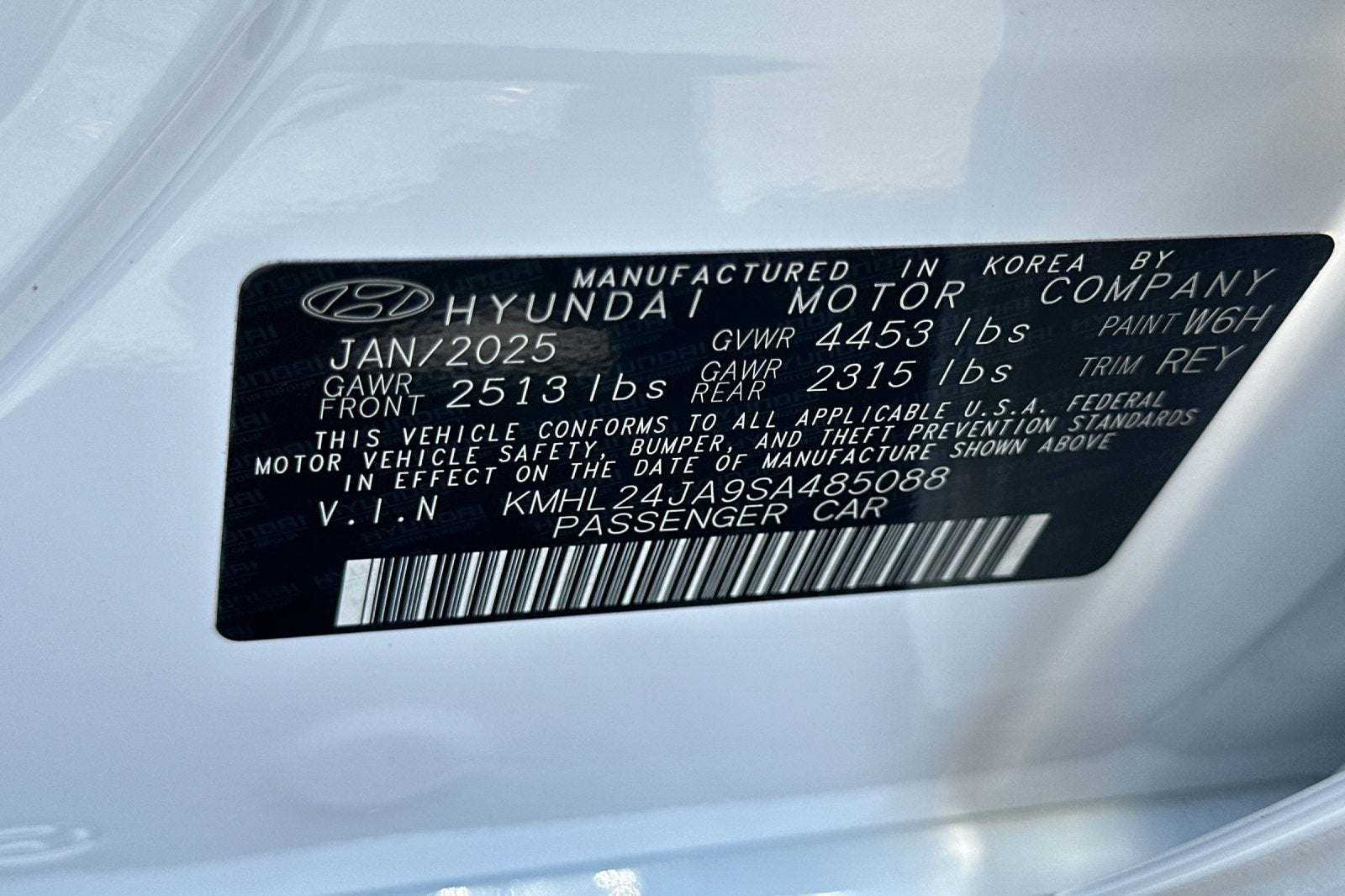 2025 Hyundai SONATA SE