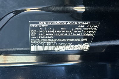 2020 Mercedes-Benz GLA GLA 250