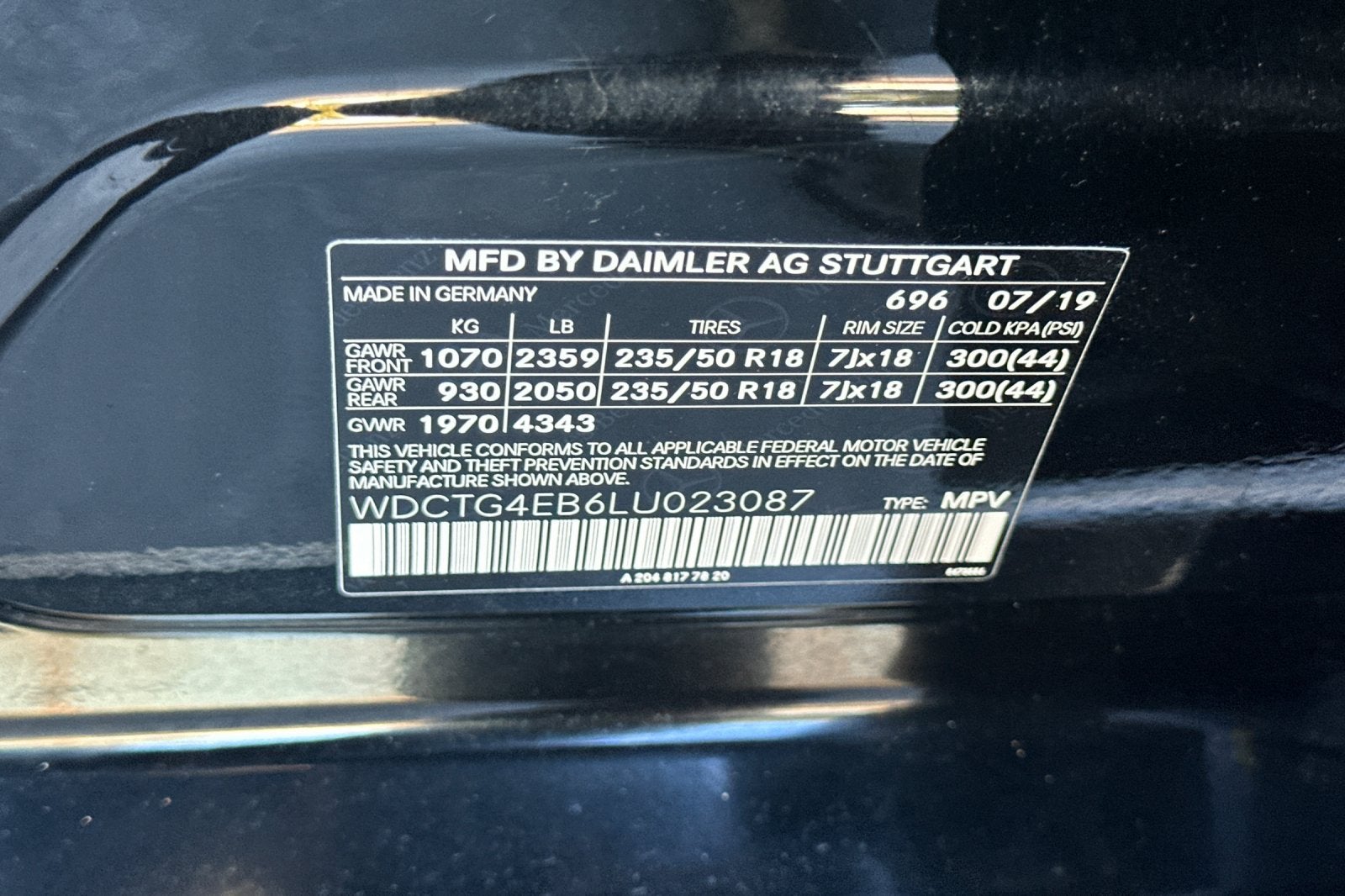 2020 Mercedes-Benz GLA GLA 250