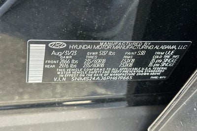 2023 Hyundai SANTA FE SEL