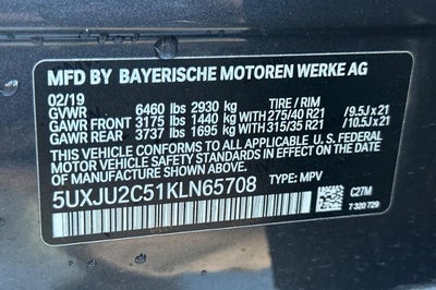 2019 BMW X5 xDrive50i