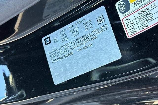 2018 Chevrolet Camaro 2SS