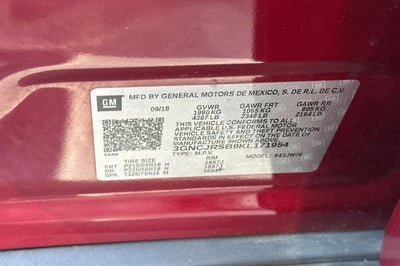 2019 Chevrolet Trax Premier