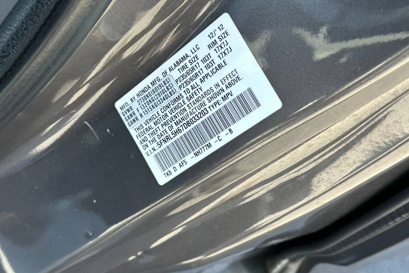 2013 Honda Odyssey EX-L