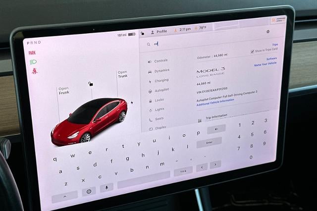 2018 Tesla Model 3 Long Range Battery