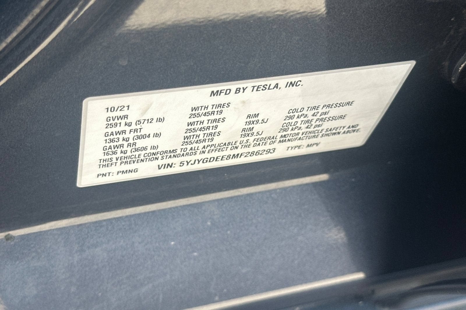 2021 Tesla Model Y Long Range