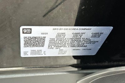 2025 Chevrolet Trailblazer LT