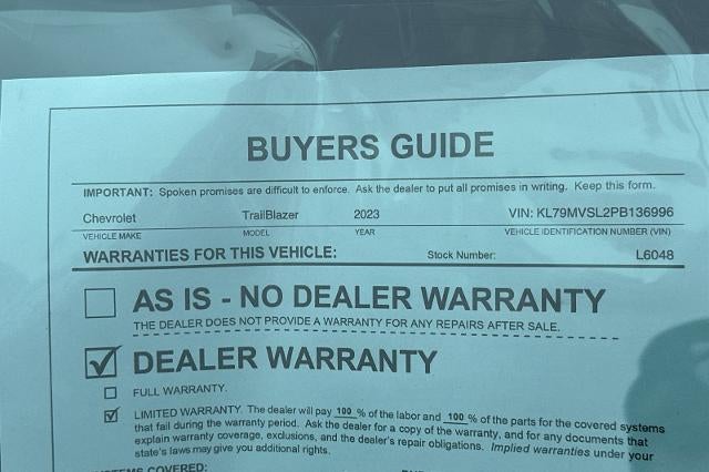 2023 Chevrolet Trailblazer ACTIV