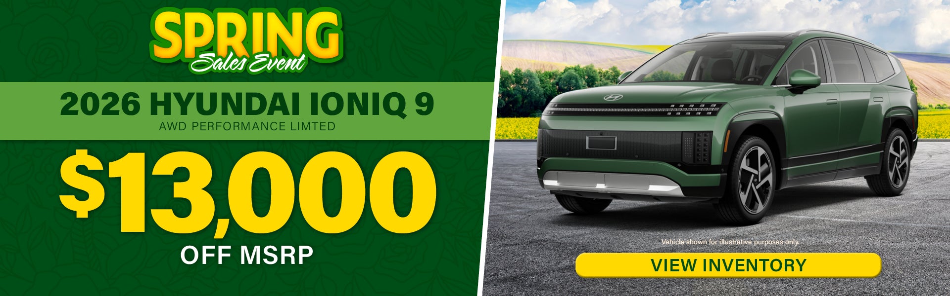 2026 HYUNDAI IONIQ 9 AWD PERFORMANCE LIMTED