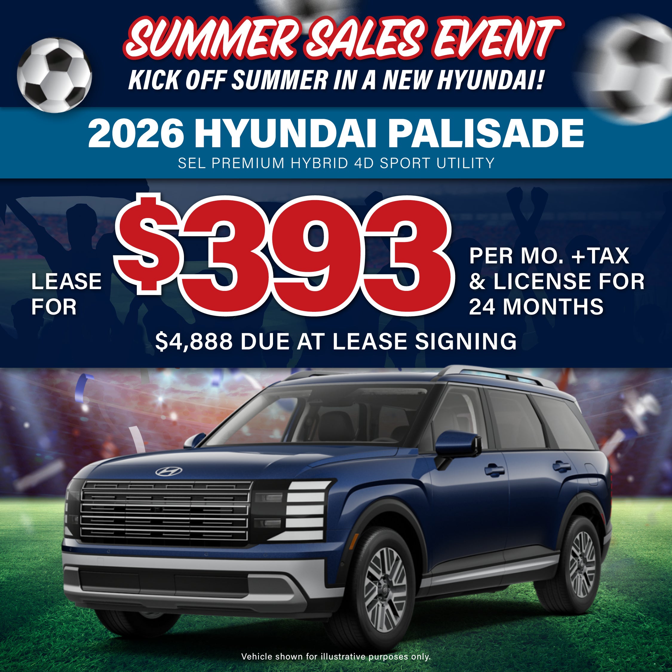 2026 HYUNDAI PALISADE BLUE SEL PREMIUM HYBRID
