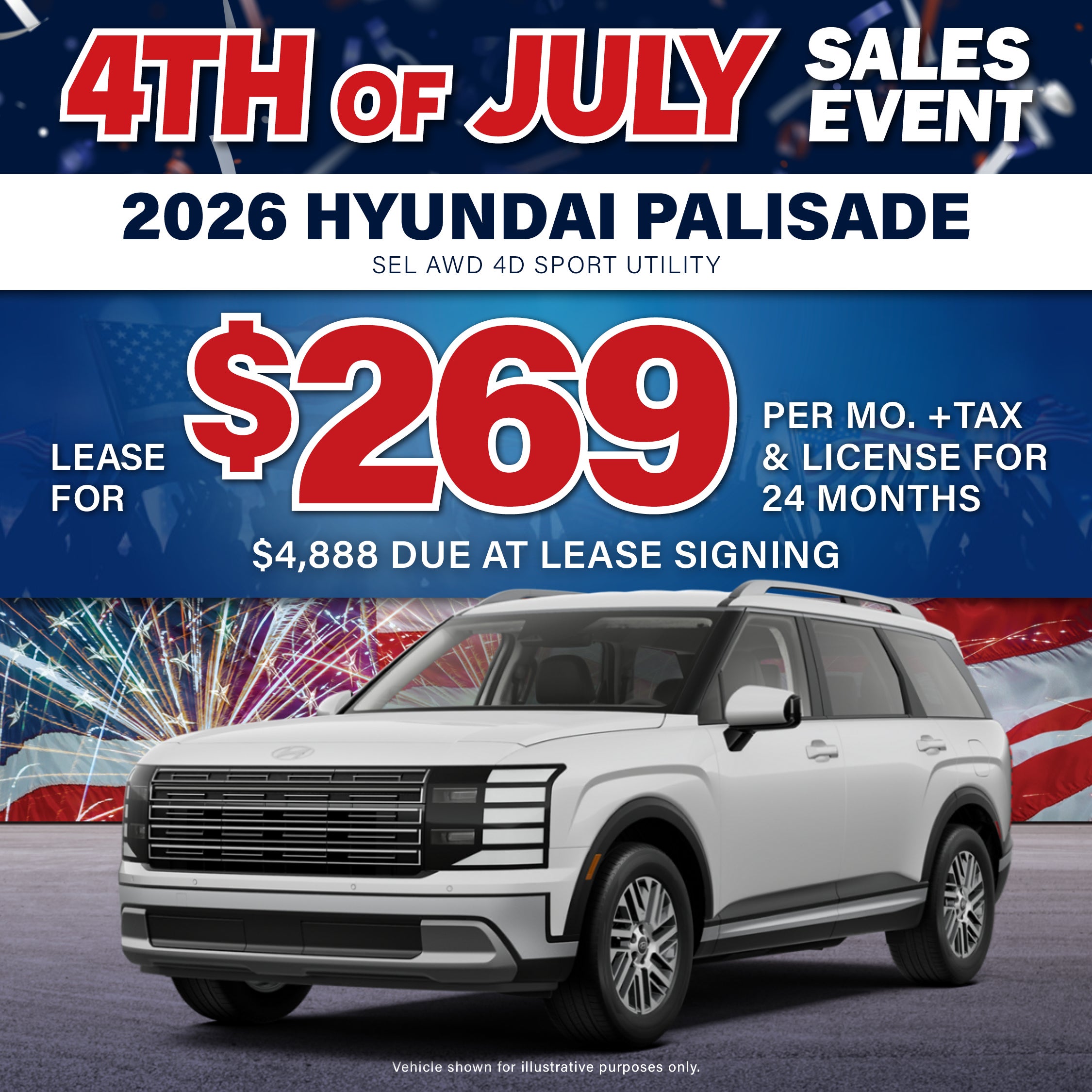 2026 HYUNDAI PALISADE SEL AWD