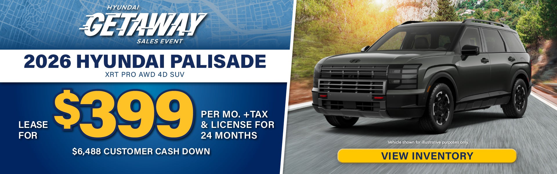 2026 HYUNDAI PALISADE XRT PRO AWD