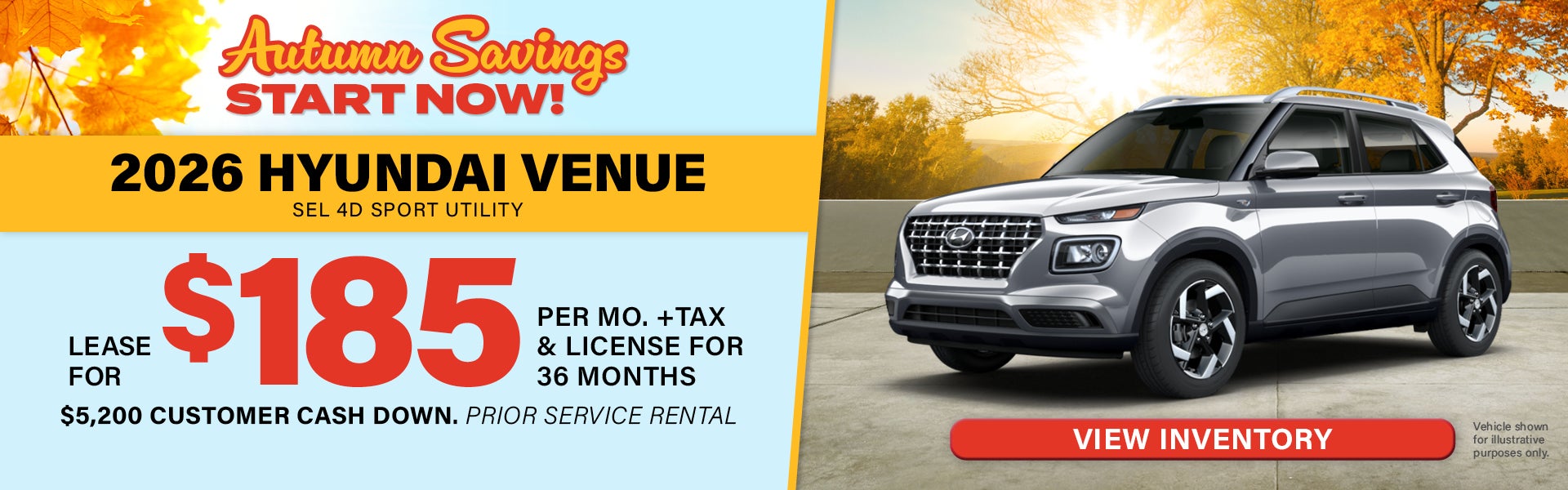 Hyundai Venue Special Offer