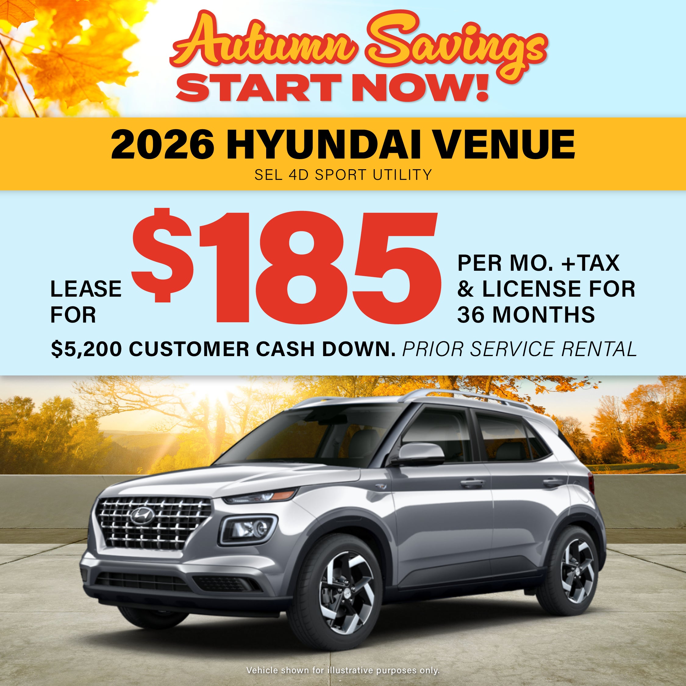 Hyundai Venue Special Offer