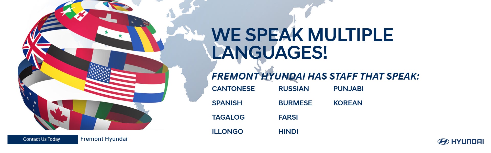 We speak multiple languages! 